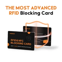 RFID Blocking Cards Contactless NFC Debit Credit Card Passport Protector Blocker Set Smart Anti-theft Design