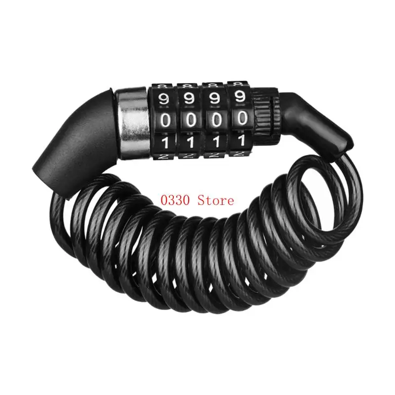 Small Helmets Combination Lock Secure Designs Helmets Security Lock for Backpack Skateboard Outdoor Gear
