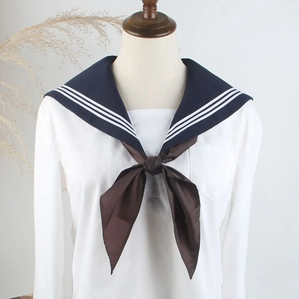 for School Costume Ribbon Tie JK uniform Tie Japanese Neck Ties Triangle Scarf Sailor Uniform Ties Small Bowtie JK Bow Tie