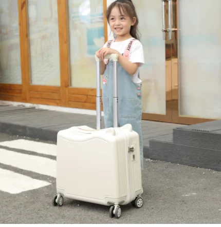 Belbello Baby boarding suitcase Little boy password suitcase Children's suitcase Trolley box Girl can mount multi-function