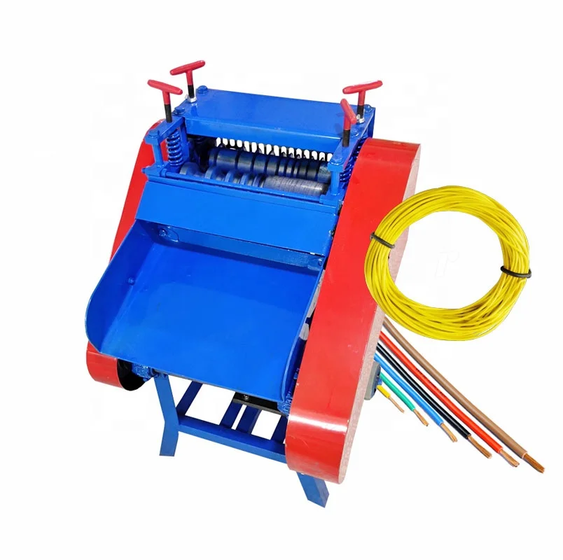 Waste Recycling Electric Wire And Cable Stripper Automatic Copper Wire Stripping Machine