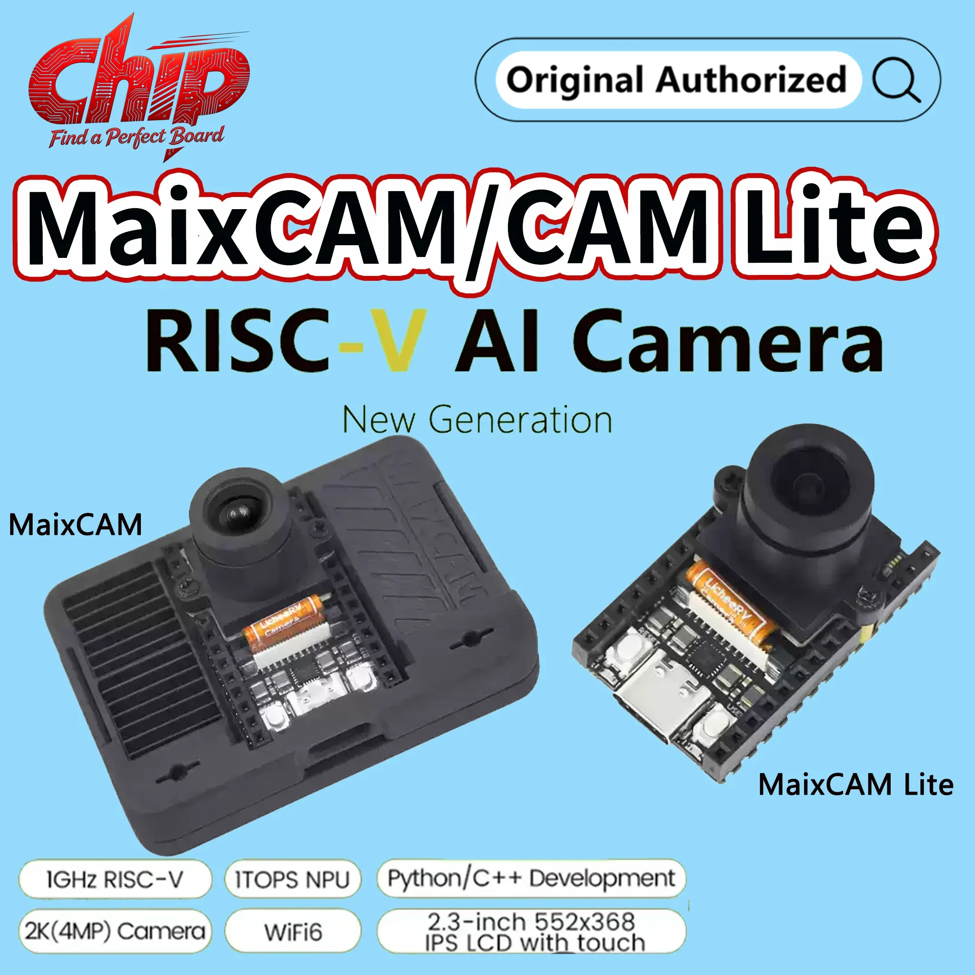 maixcam-ai-visual-dev-board-npu-riscv-audio-serial-port-wifi6