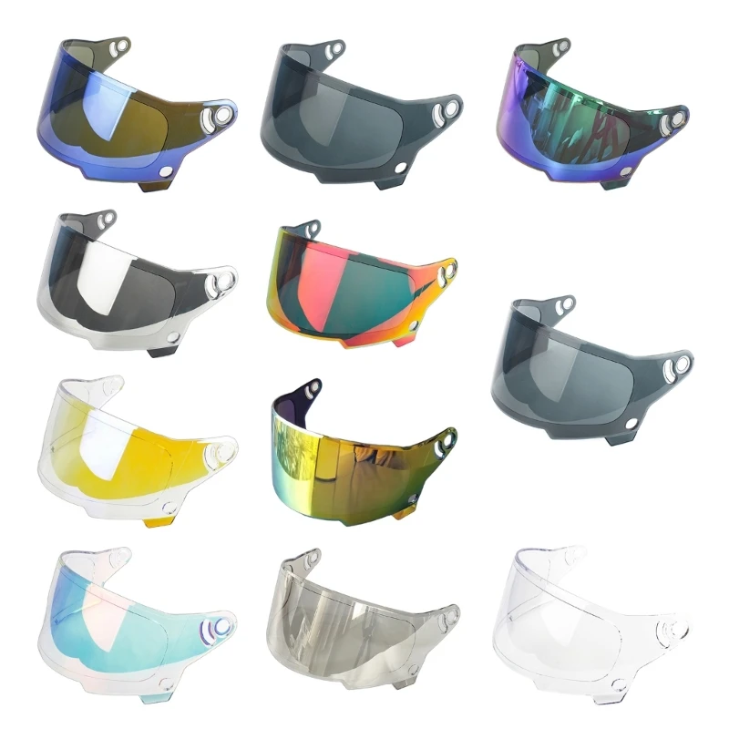 Motorbike Helmets Visors Lens Windshield Replacements for Helmets Lens Shield UV Protections Drop shipping