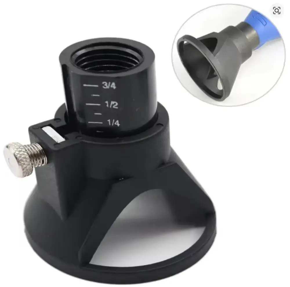 Adjustable Depth Locator Base Mini Rotary Tool Grinder Position Holder M18x2 Thread Engraving Drill Guide Accessory