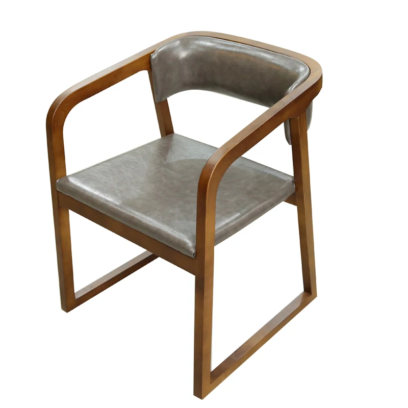 

Retro-themed Western Restaurant Tea Restaurant Negotiation Reception Table and Chair Conference Chair Cafe