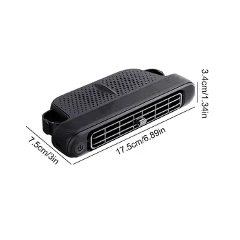 USB ventilátor do auta pro zadní sedadla 3 rychlosti přenosný ventilátor do opěrky hlavy autosedačky 5V/2A elektrický ventilátor do autosedačky pro mini auta, obytné vozy, sedany 8 nejlepší prodej USB ventilátor do auta - №5