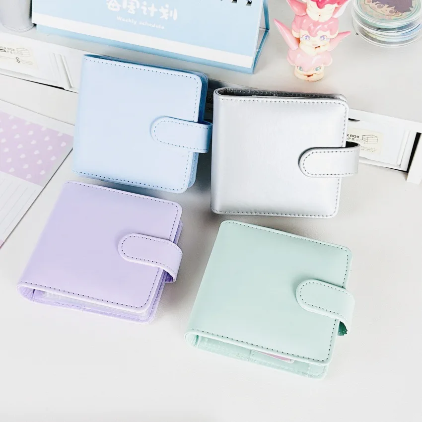 Classeur de cartes Photo en PU A8 à 3 trous, grande capacité, Album de cartes Photo idole, livre de collection