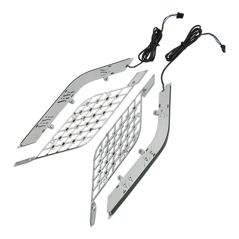 

Светодиодные панели решетки радиатора, подходят для Honda Gold Wing GL1800 Tour DCT 2018-UP, аксессуары для мотоциклов