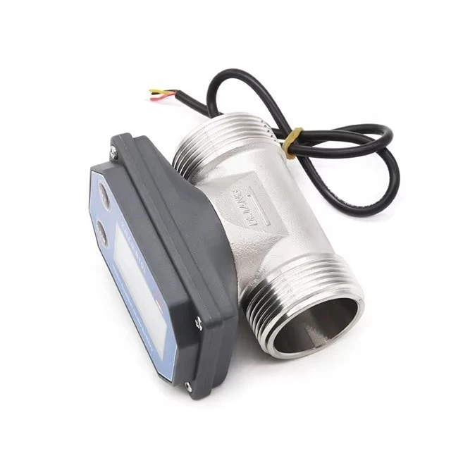 

Расходомер турбинный G1 ZJSUS-BT01-DN25 из нержавеющей стали, 5-24В, 20-280 л/мин, с импульсным выходом NPN, степень защиты IP65, резьбовое подключение