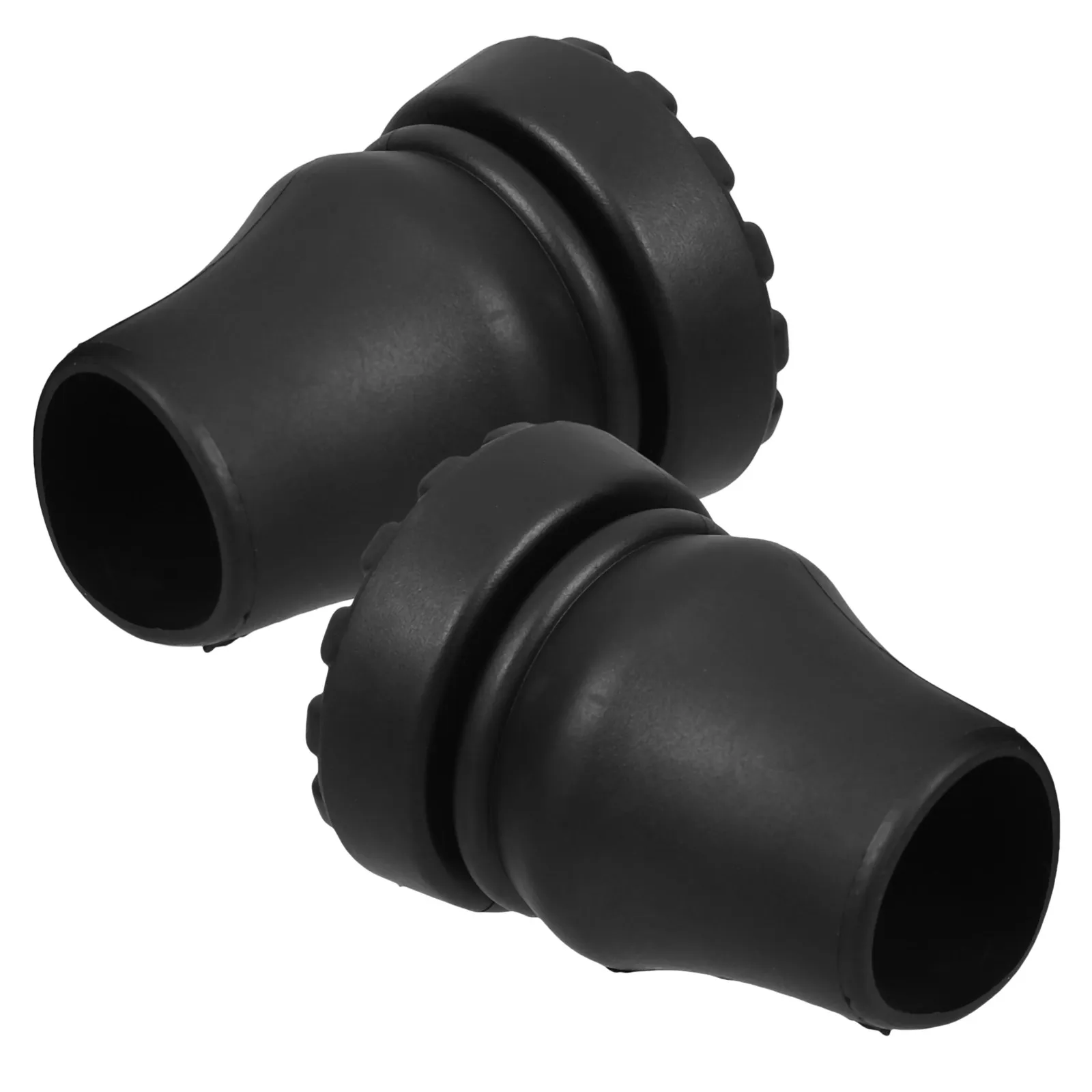2Pcs 22Mm Standard Diameter Non-Slip Rubber Cane Tips Enhanced Grip Stability Walking Stick Replacement
