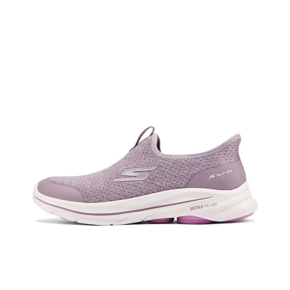 Skechers Go Walk 8 Breathable Support Rebound Walking Shoes Women's Pale Dogwood 125933-MVE