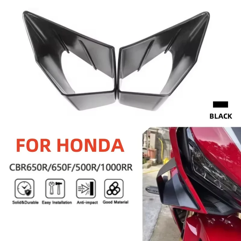 CBR650R CBR 650R 2019-2023 Fairing Winglets Fin Trim Cover Motorcycle Wing Protector Wind Fairing Winglets For Honda CBR650