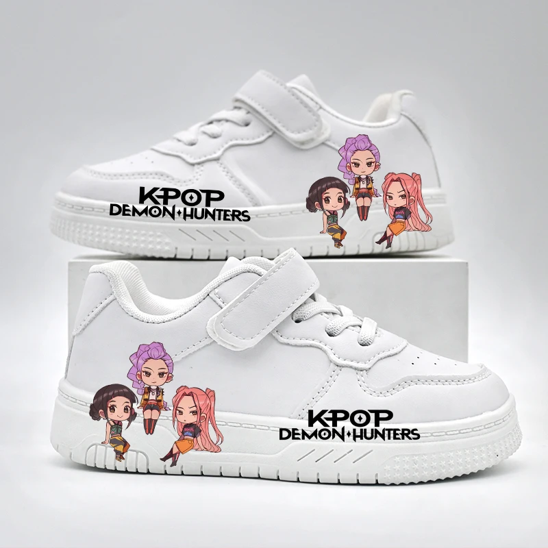 Zapatos Deportivos Casuales de Moda KPOP para Niños, Diseño Nuevo, Color Blanco, Antideslizantes, Transpirables, para Estudiantes, Niños y Niñas