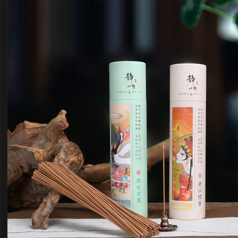 400 Pieces/lot Natural Incense Sticks Laoshan Sandalwood 200g Eaglewood Scents for Home Repel Mosquitoes Line Incense