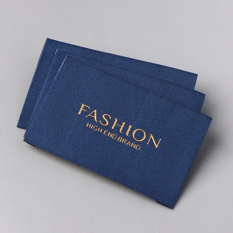 Custom Woven Labels High Quality Clothing Tags Wash Care Label Free Logo Design for Garment