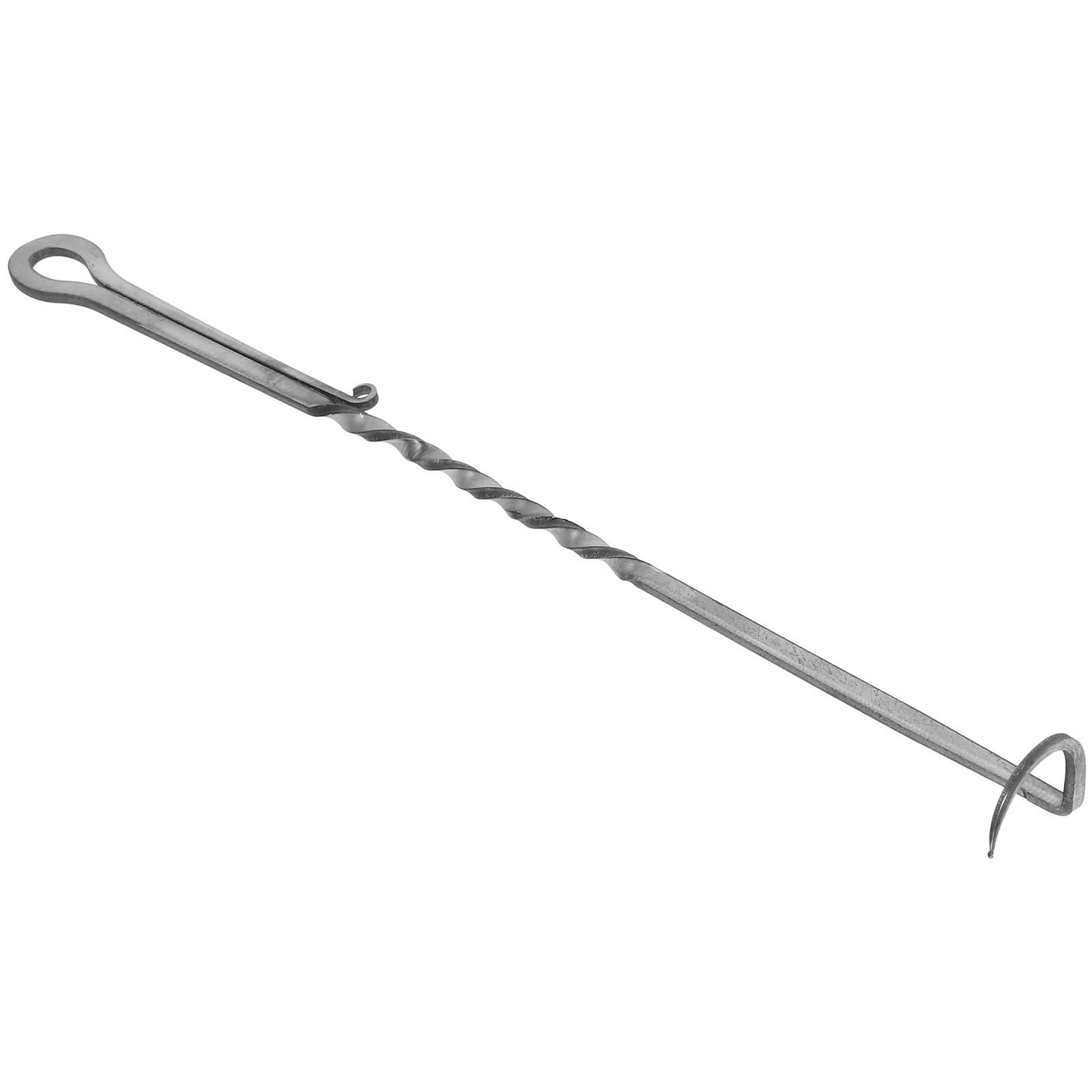 

1pc Food Flipper Stainless Steel Bbq Meat Turner Hook For Grilling Smoking Cooking Steak Accessories Flipping Meat Tool Grill