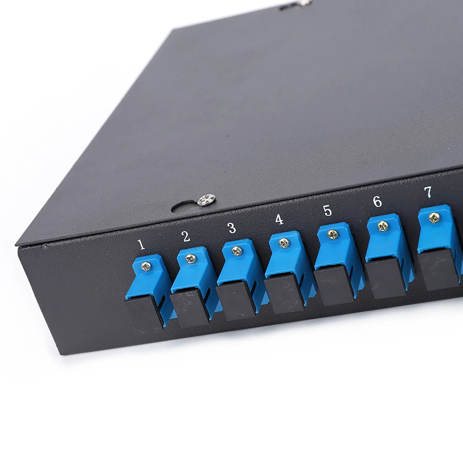 24 Port Optic Terminal Fiber Optic Box Optical Fiber Terminal Box 24  24 Port Fiber Patch Panel SC Connector Patch Panel Box