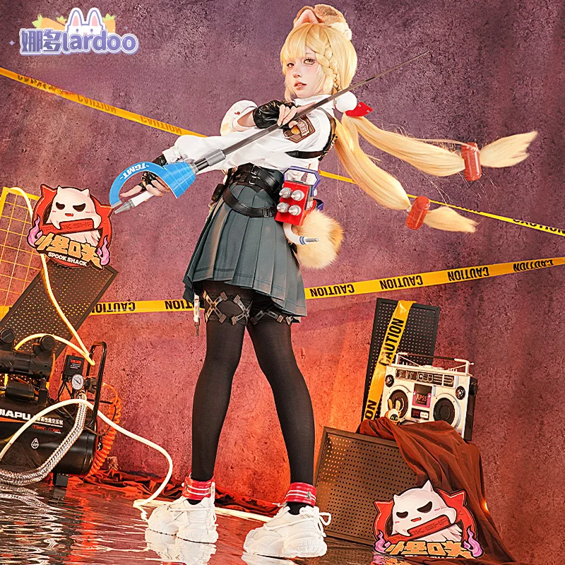 

Game Zenless Zone Zero Alice Thymefield Cosplay Costume Uniform Halloween Carnival Party Christmas Play Role Clothes Clothing