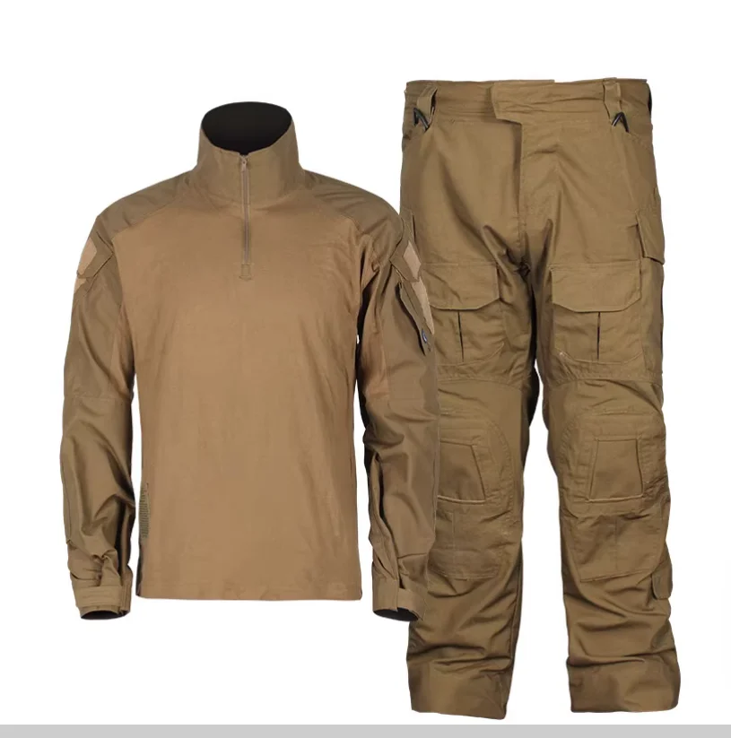 Wolf Brown Tactical Frog Robe Male Instructor Training Clothing