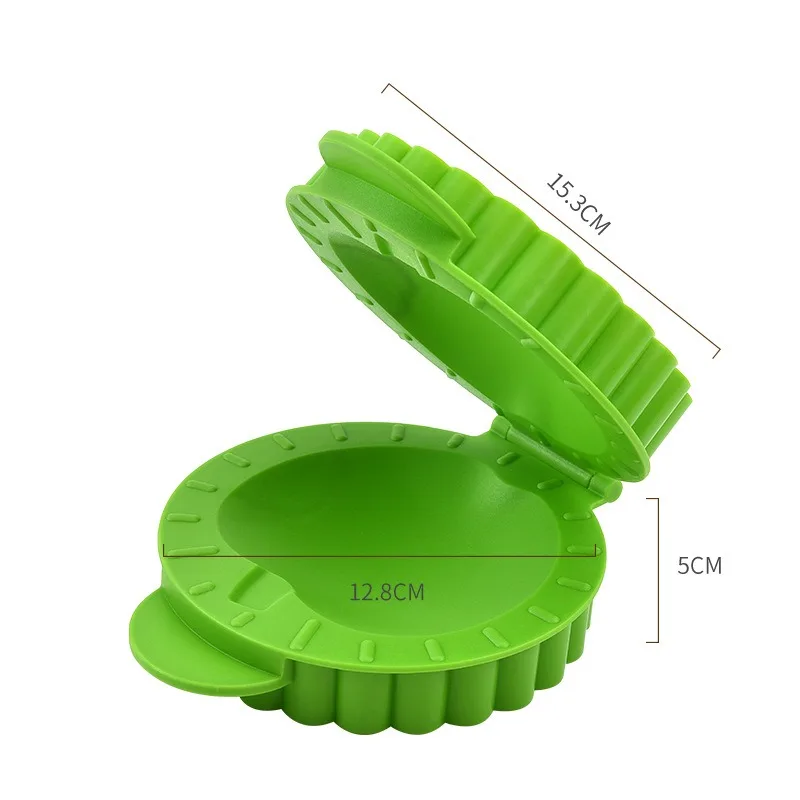 Halloween Pumpkin Hand Mini Pie Maker Mold Portable Mini Sauce Box for Bento Box Pocket Pie Press Pocket Maker Dough Presser