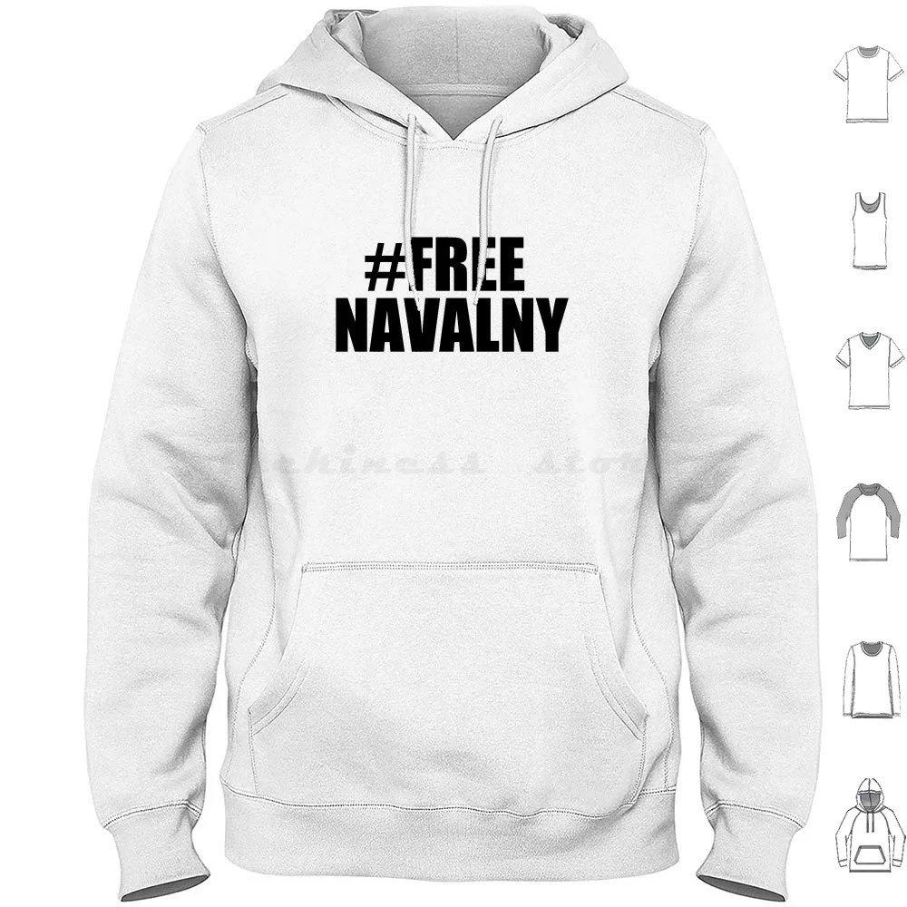 Hashtag Free Navalny Hoodies Long Sleeve Free Alexei Navalny Alexei Navalny Support Alexei Navanly Alexei
