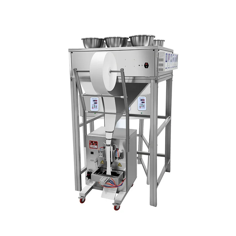 Automatic multi-head mixed weighing, traditional Chinese medicine medicinal materials health flower tea combination counting and