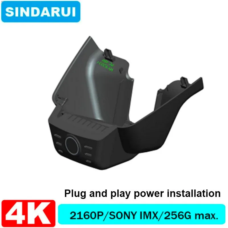 

Автомобильная видеорегистратор с Wi-Fi для Honda CR-V CRV CR V Hybrid 6-го поколения 2023, видеорегистратор Plug and Play 4K для автомобильного видеорегистратора, аксессуары, новый CRV 2023