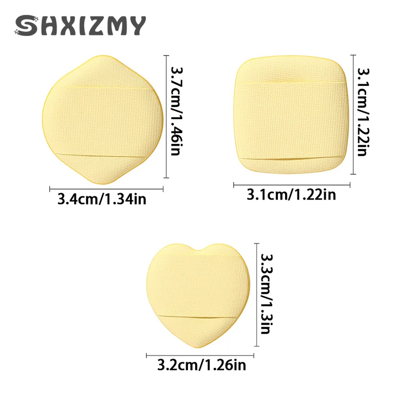 Mini Finger Puff Foundation Concealer Detail Puff Professional Cosmetic Cushion Puff Makeup Tool Face Makeup Sponge Dry And Wet