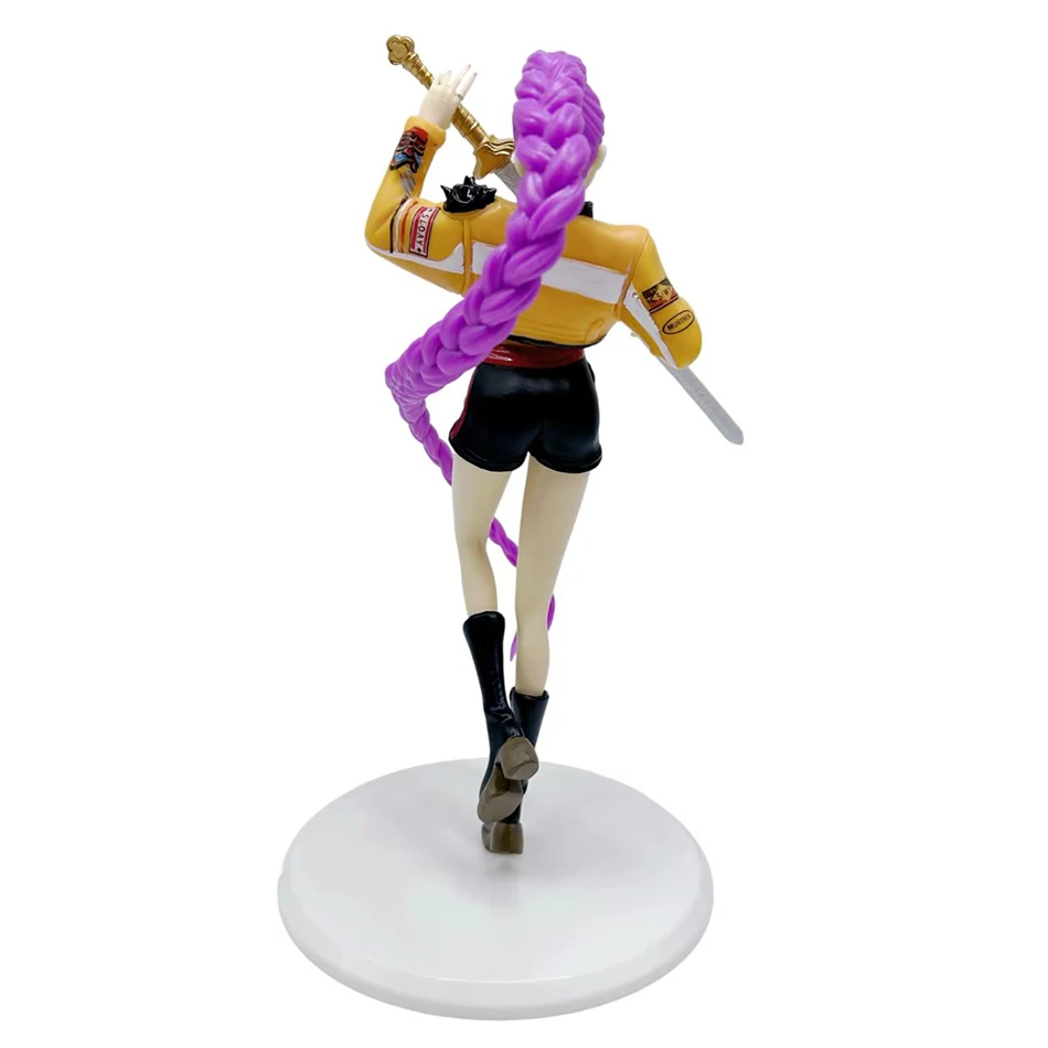 Anime Kpop Movie Demon Hunters Action Figure Toy Rumi Figurine Collection Doll Decor Anime Figurina a tema Articolo da collezione Regalo