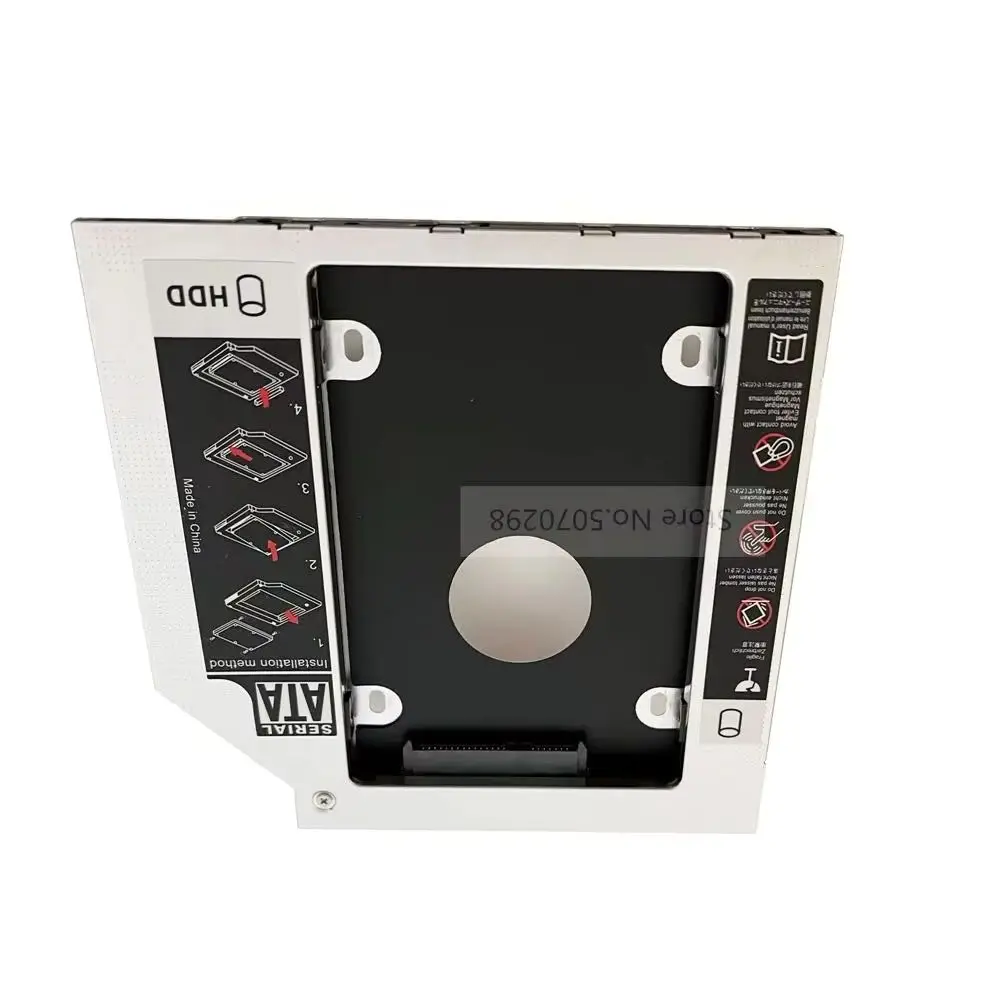 Caddy de bahía óptica HD para segundo disco duro de 9,5 mm para Sony SVS13A1CGXB SVS13a15gg svs1513c5e VGN-Z720D VPCS12A7R VPCSE2MFY VPCZ13M9E