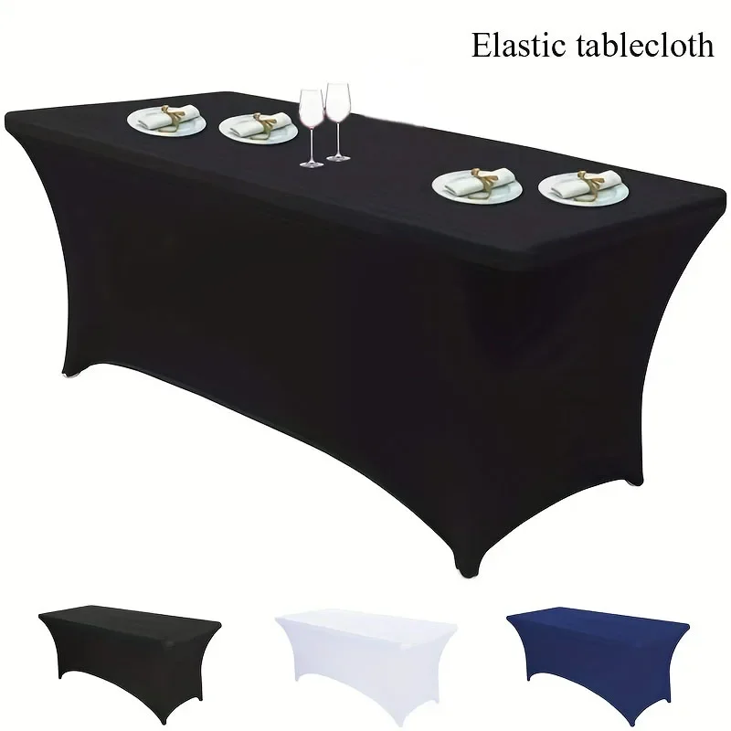 

Outdoor Stretch Table Cover Rectangle Tablecloth Conference Room Long Strip Table Banquet Table Cover Cocktail Table Cover