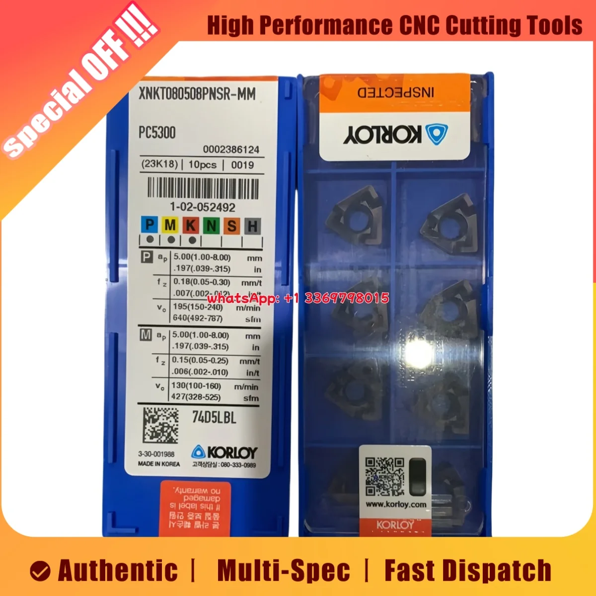 

Оригинальная фрезерная пластина XNKT XNKT08 XNKT0805 08 PNSR-MM PC5400