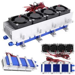 288W 170W Thermoelectric Peltier Refrigeration Cooler Cooling System DIY Kit DC 12V Air Conditioner Kit for Air Conditioning Fan