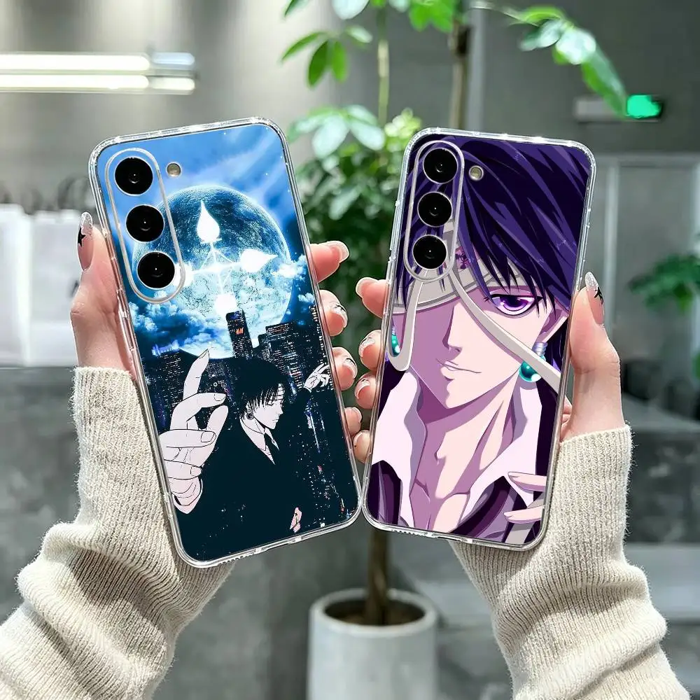 dangerous Phantom Troupe Chrollo Lucilfer Clear Hard Phone Case For Samsung A71, A70, A52, A51, A40, A30,Transparent Cover