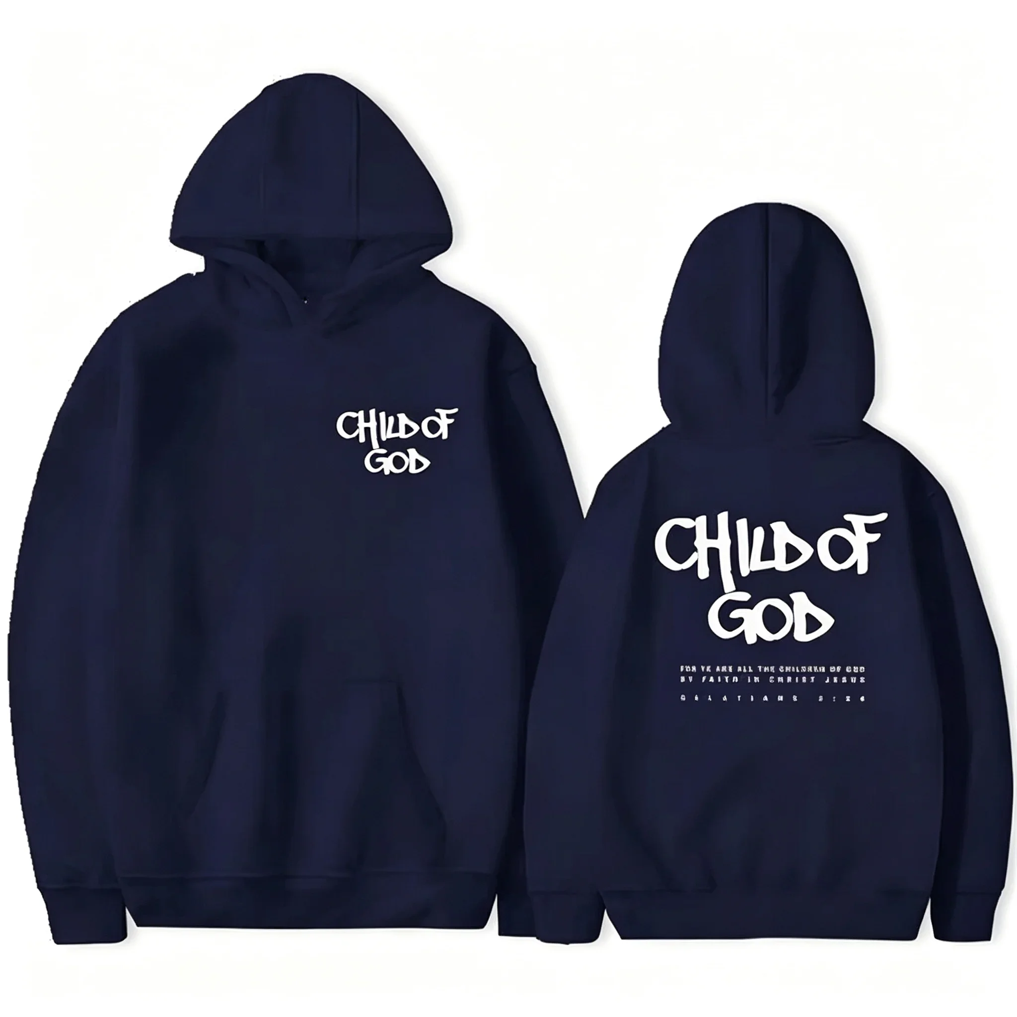 2026 I Am A God Child Kapuzenpullover mit Buchstabendruck, christliche Gott-Sweatshirts, Kapuzenpullover, Gebet zum Herrn, Sweatshirt, Damenbekleidung – Detail 21
