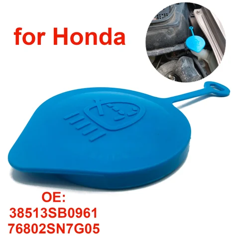 76802SJD003 자동차 유체 저장 탱크 캡 앞 유리 와셔 병 뚜껑 커버, 76802SN7G05 혼다 어코드 시빅 재즈 38513SB0961