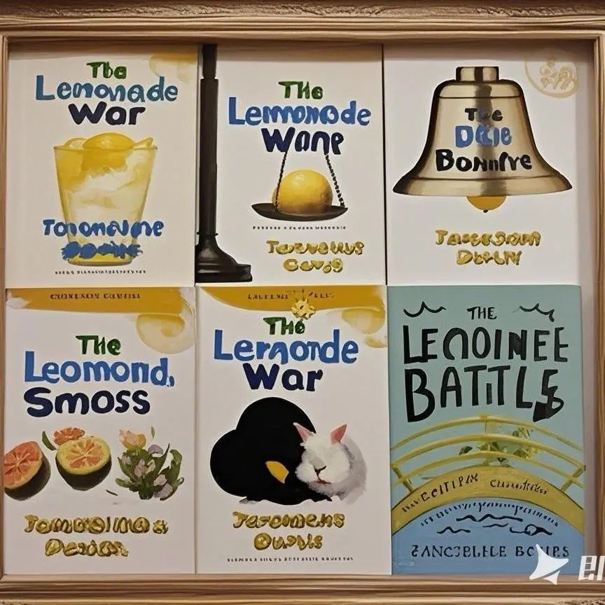 

The Lemonade War - 6-Volume Children's Financial Literacy Cultivation 1-6 Volumes in full English book
