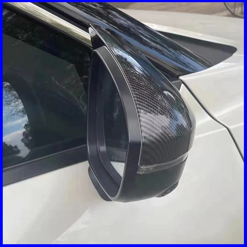 

Car Styling For Nissan Qashqai J12 2021 2022 Door Side Wing Rearview mirror Cover Sticker Trim With Horn Decorate Accessories