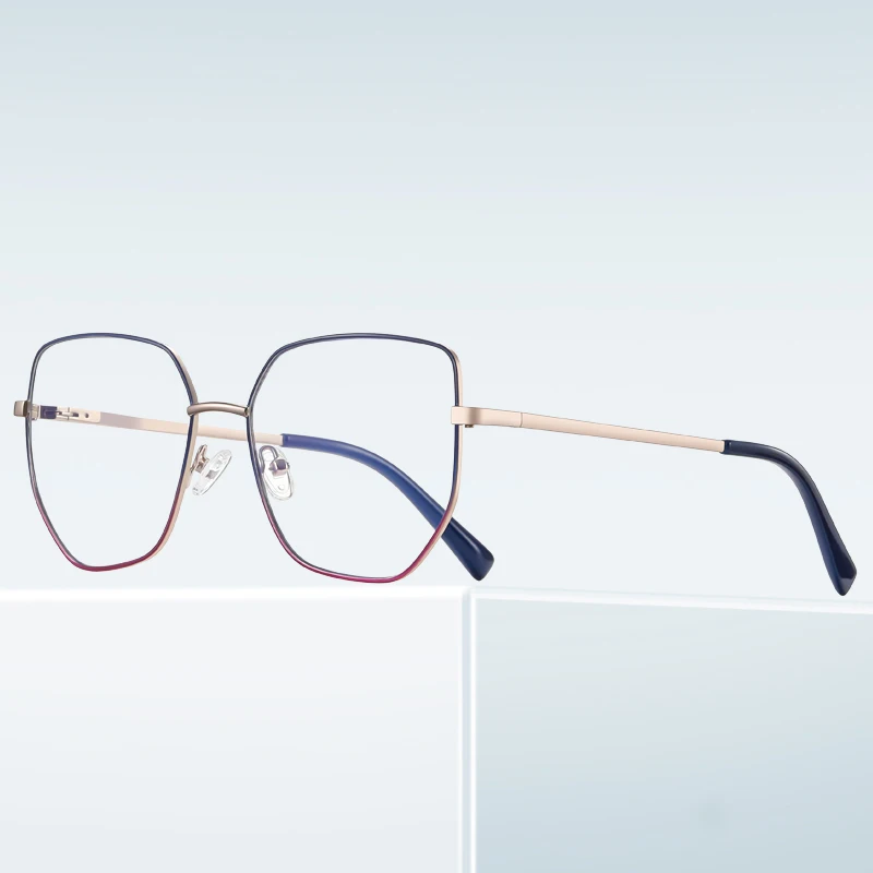Ceofy New Arrival Women Metal Glasses Frame Fashion Vintage Myopia Optical Prescription Brand Design Popular Eyeglasses Frames