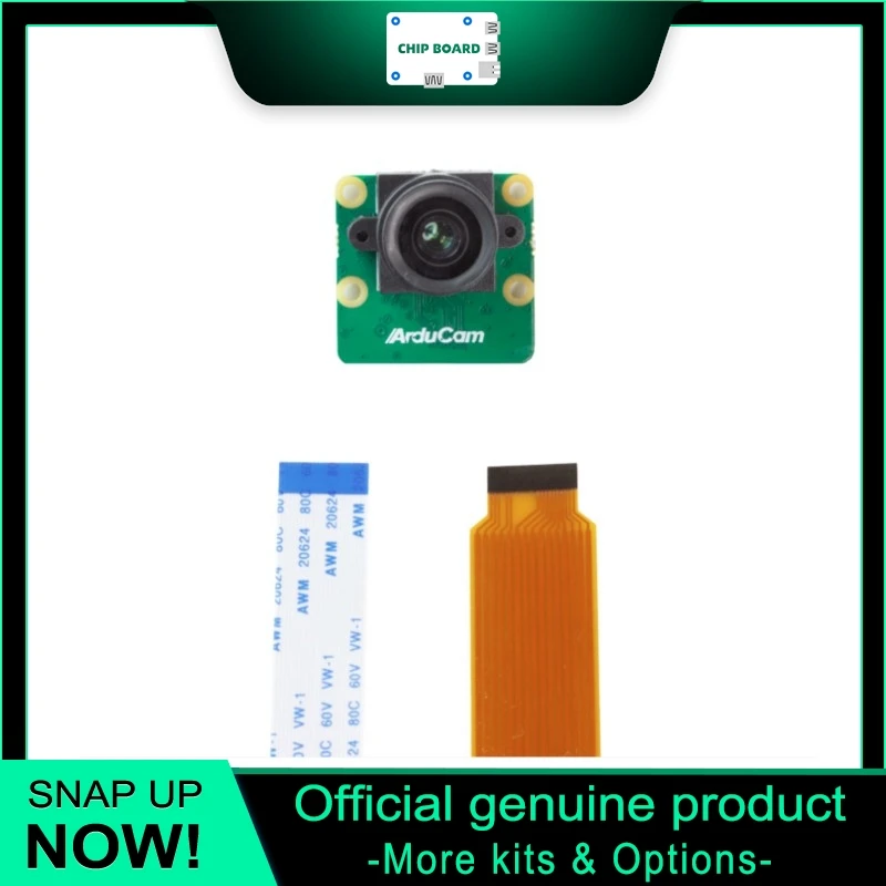 

Arducam IMX415 8.3MP 4K Camera for Raspberry Pi with Sony IMX415 STARVIS Sensor, MIPI Interface Low Light Module