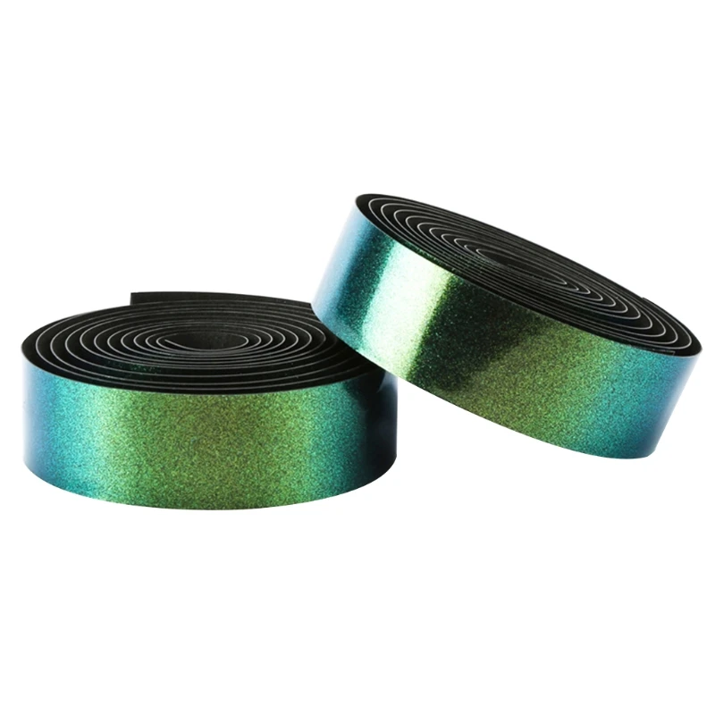 Blue Green Cycling Handle Grip Wraps Belts– Anti-Vibration Tape Wrap