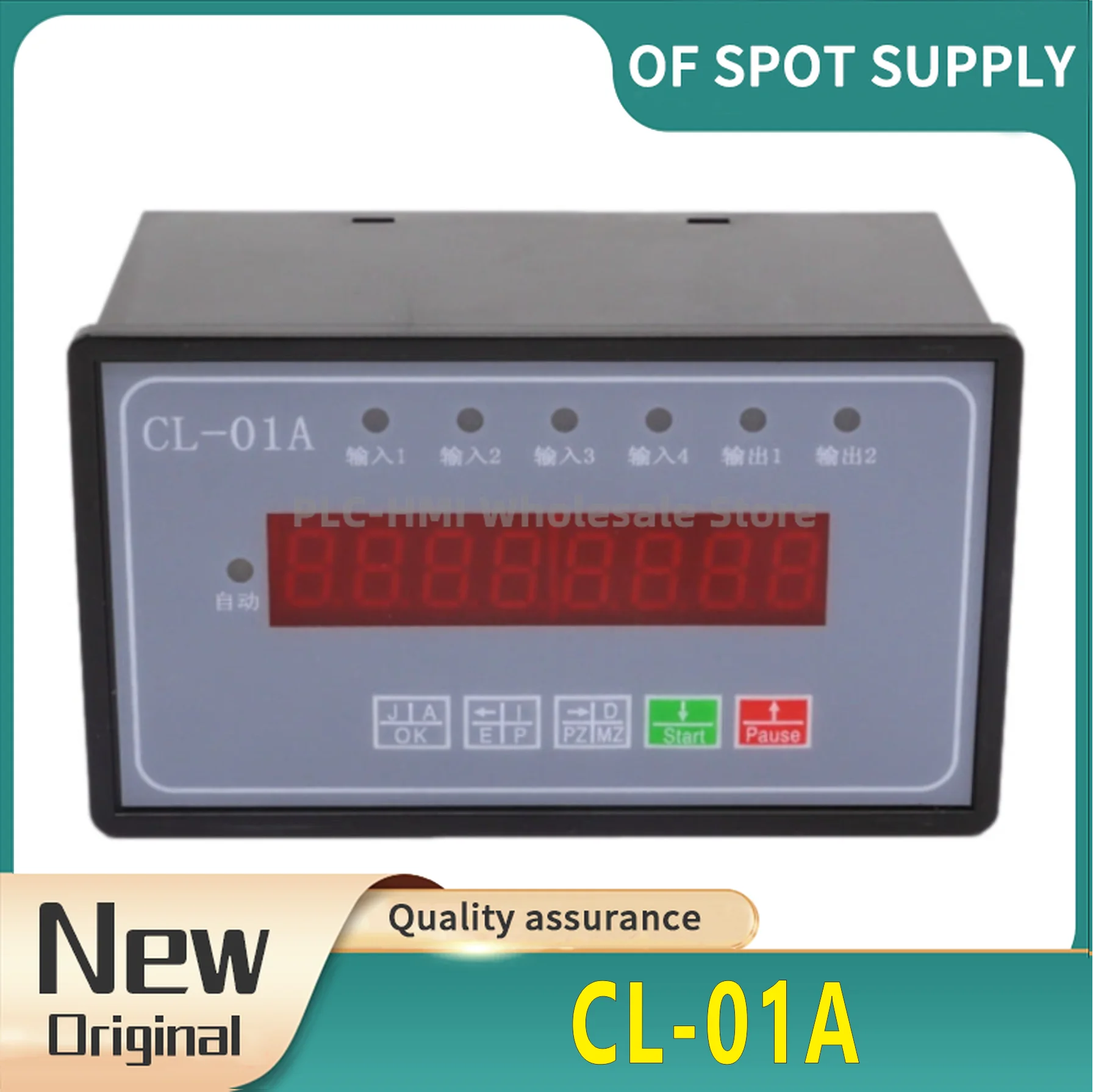 New CL-01A Stepper Servo Motor Controller Single-axis Intelligent Programmable Pulse Generator Controller 24V 30W.