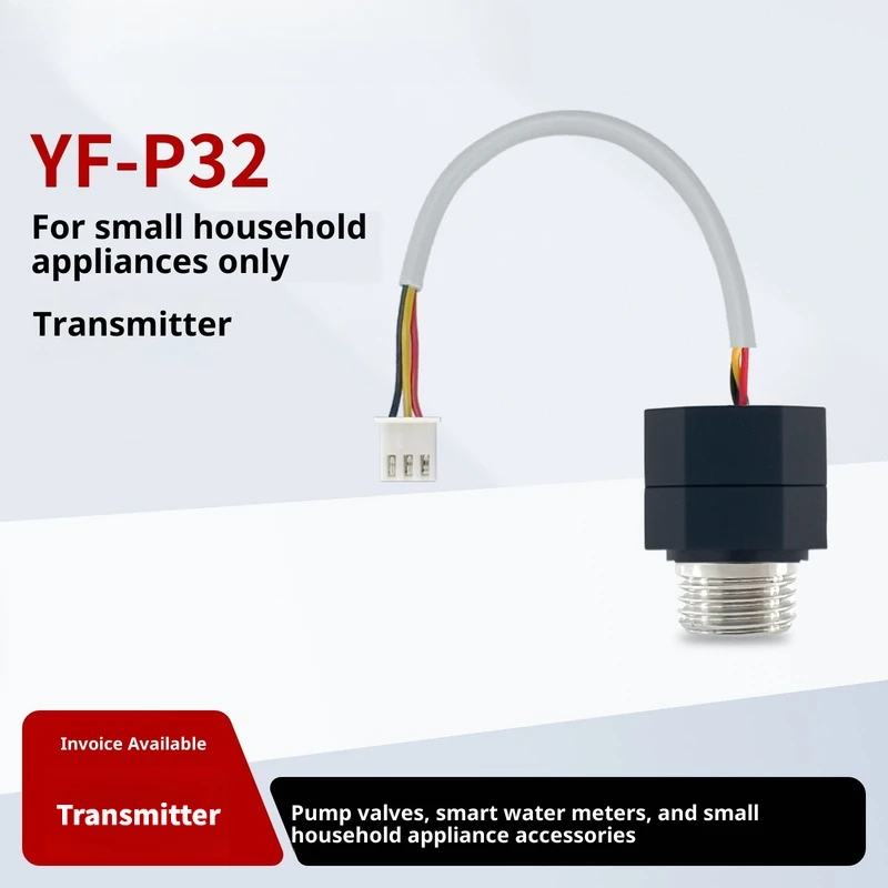 Low Power Mini Ceramic Pressure Sensor Transmitter IP67 Waterproof 0-10bar Range for Smart Water Meter/Pump/Small Home Appliance