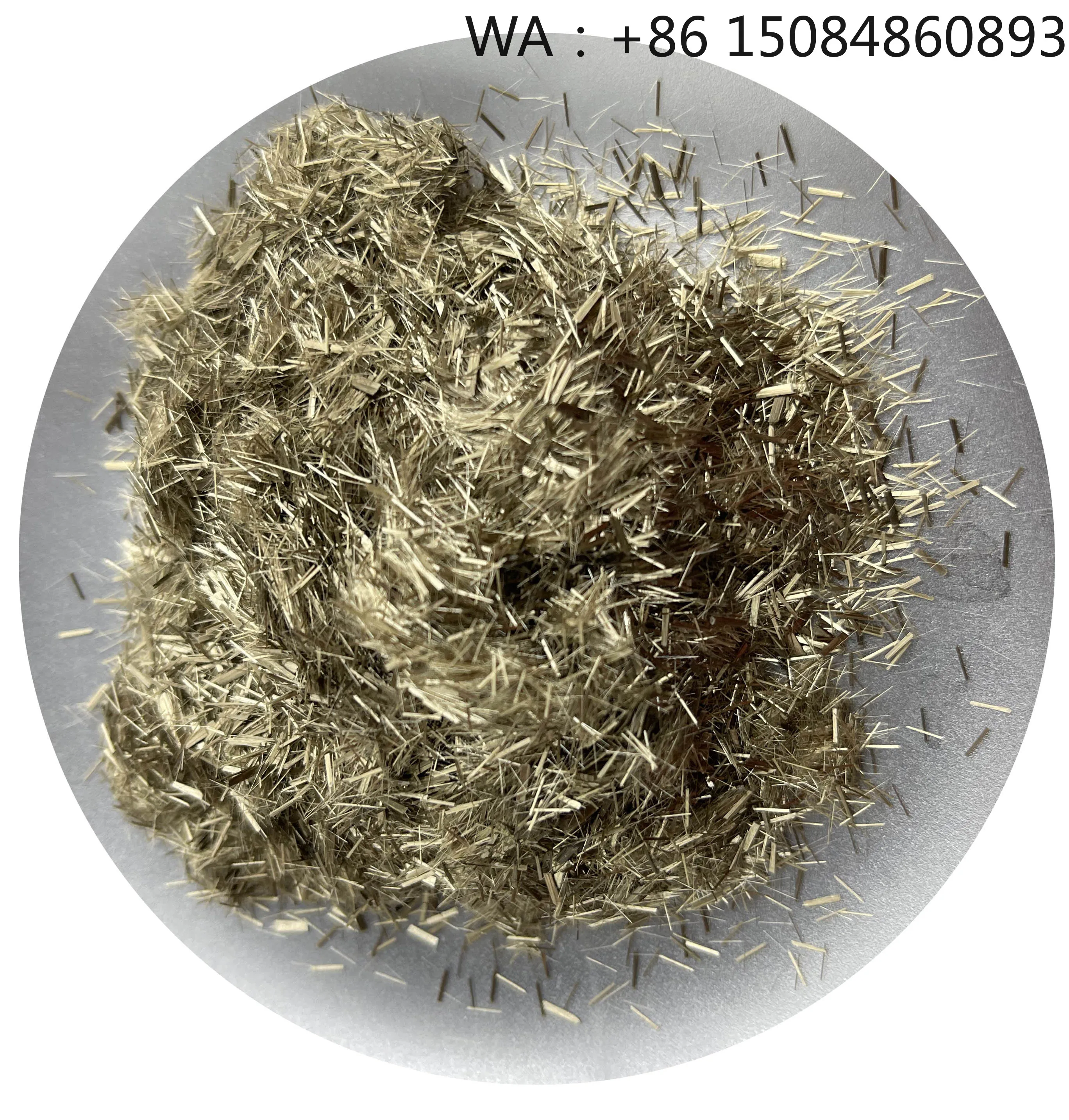 

3-12mm basalt chopped fiber, durable additive for asphalt pavement reinforcement and road construction