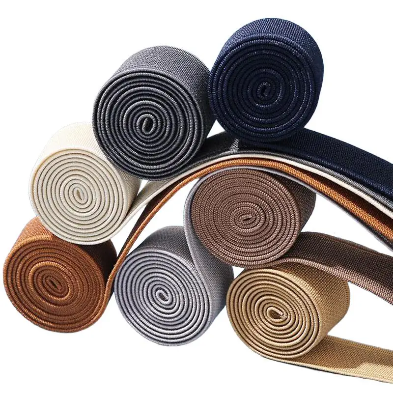 3 Meter 20 mm elastisches Band, das für Taillengürtel, Rucksäcke, Gummibänder für Kleidungsgürtel und DIY-Näharbeiten mit elastischem Gurtband verwendet wird. – Detail 3