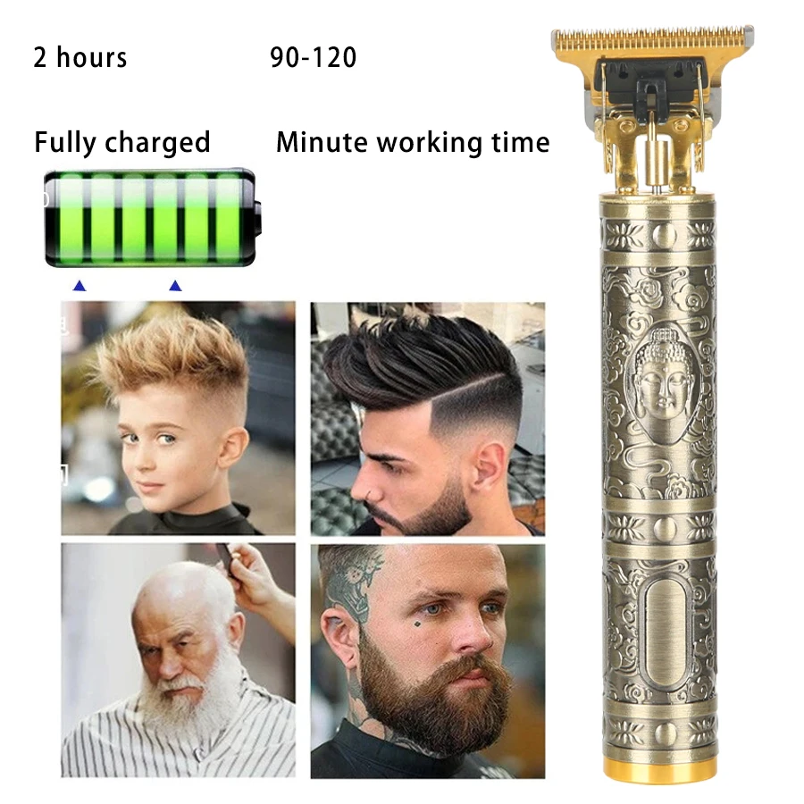 آلة حلاقة T9 كهربائية لاسلكية للرجال ، آلة تشذيب التنين ، آلة قص الشعر ، ماكينة حلاقة