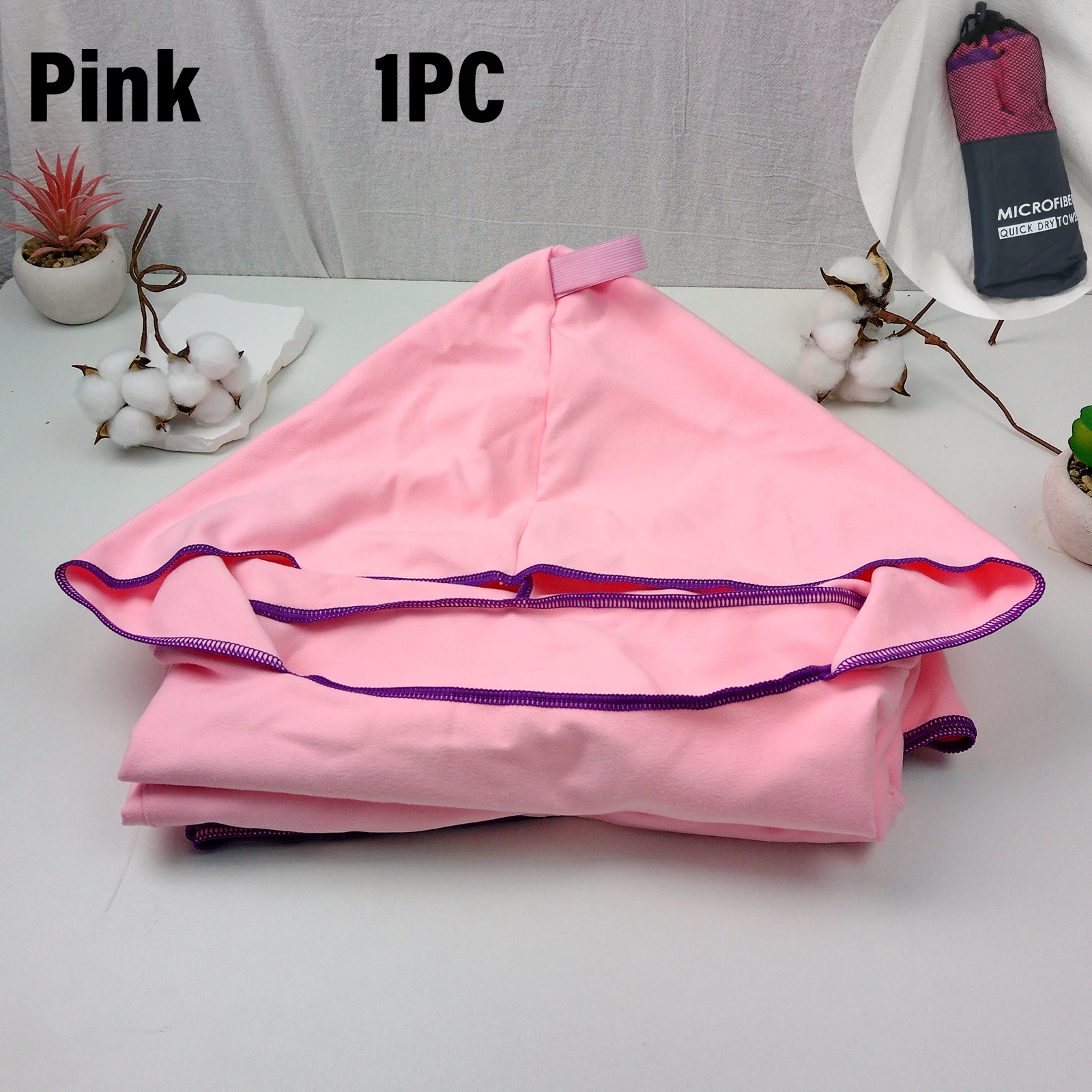 plus Size Quick-Dry Hooded Beach Towel Changing Cape High Absorbency Swim Surf Robe for Easy Carry And Quick Drying view 6