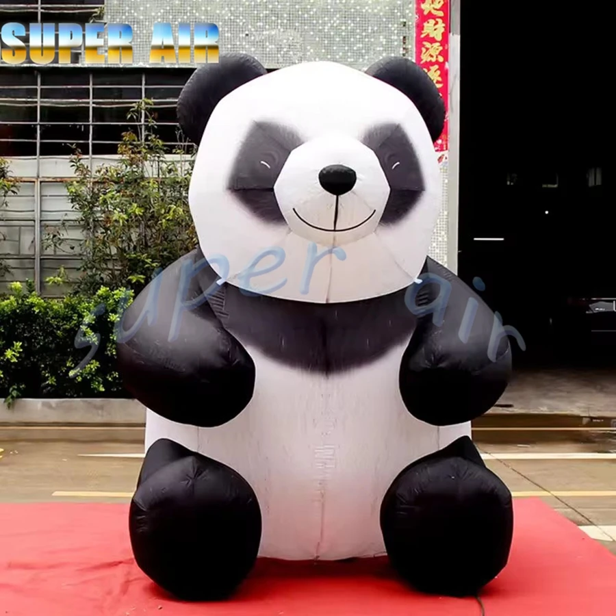 Reklama zewnętrzna dmuchany zwierzak z kreskówki ogromny dmuchany koń latający skaczący na aktywności cyrkowe