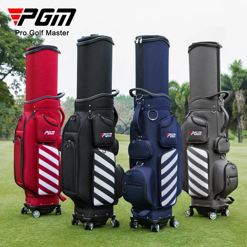 PGM bolsa de golf estándar con poleas, bolsa de golf telescópica multifuncional