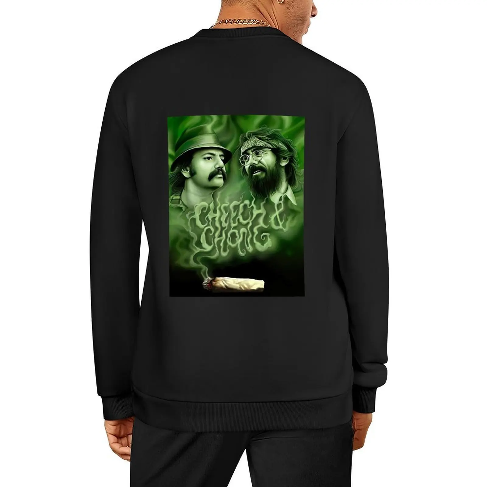 

For Mens Womens Cheech And Chong Gifts For Fan Pullover men's winter sweater winter clothes korean clothes new sweatshirt